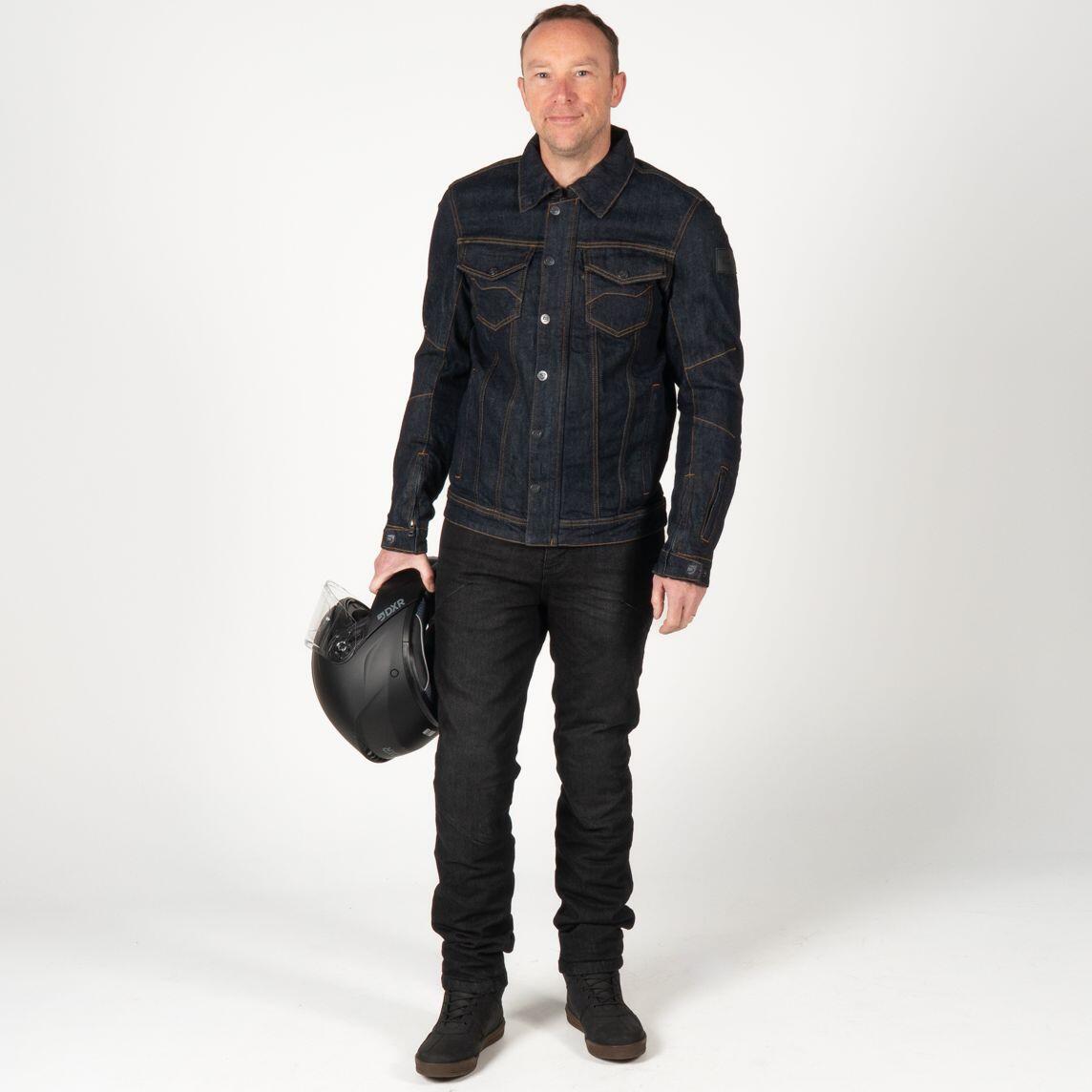Veste Jean Moto Certifié Moto DNM BLOUZ MOTOBLOUZ 2/7