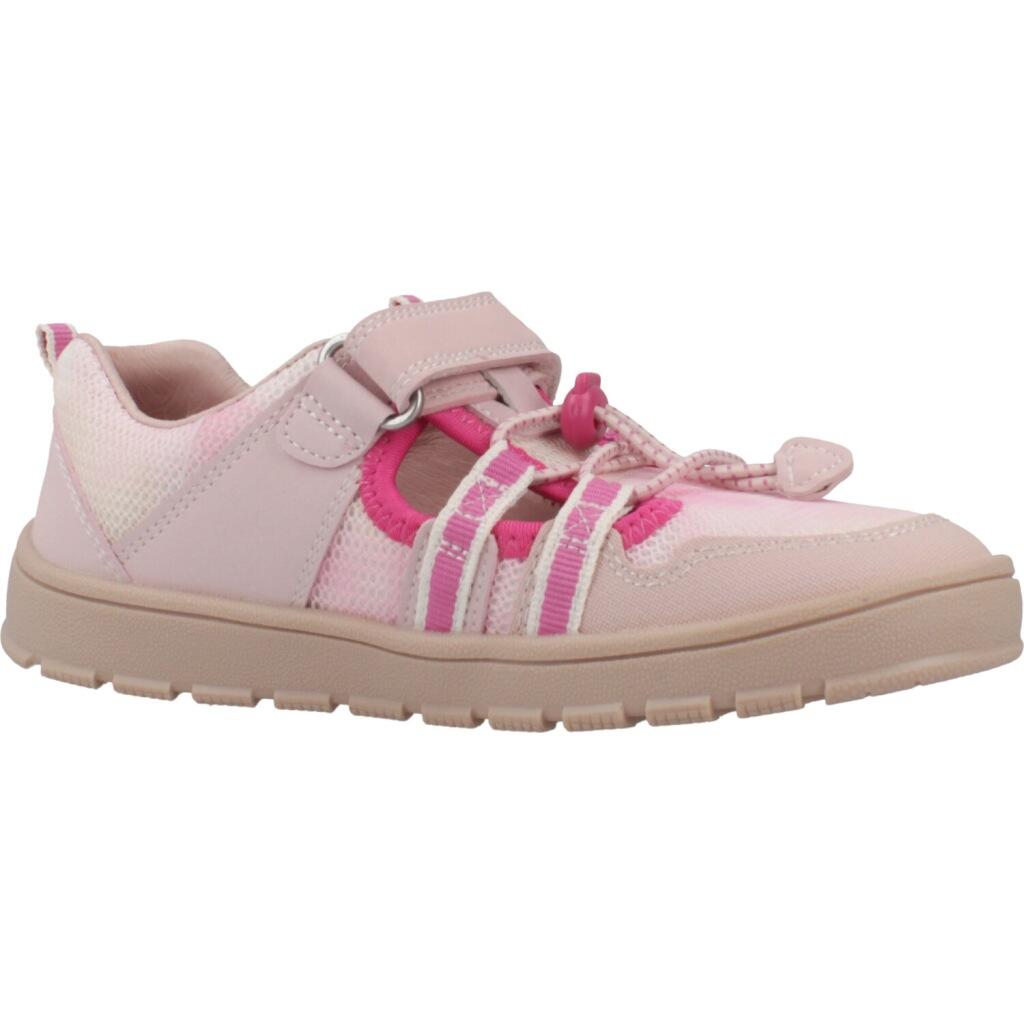 Sandalias Barefoot Niña Garvalín 252505C Rosas Cierre Adherente 5/7