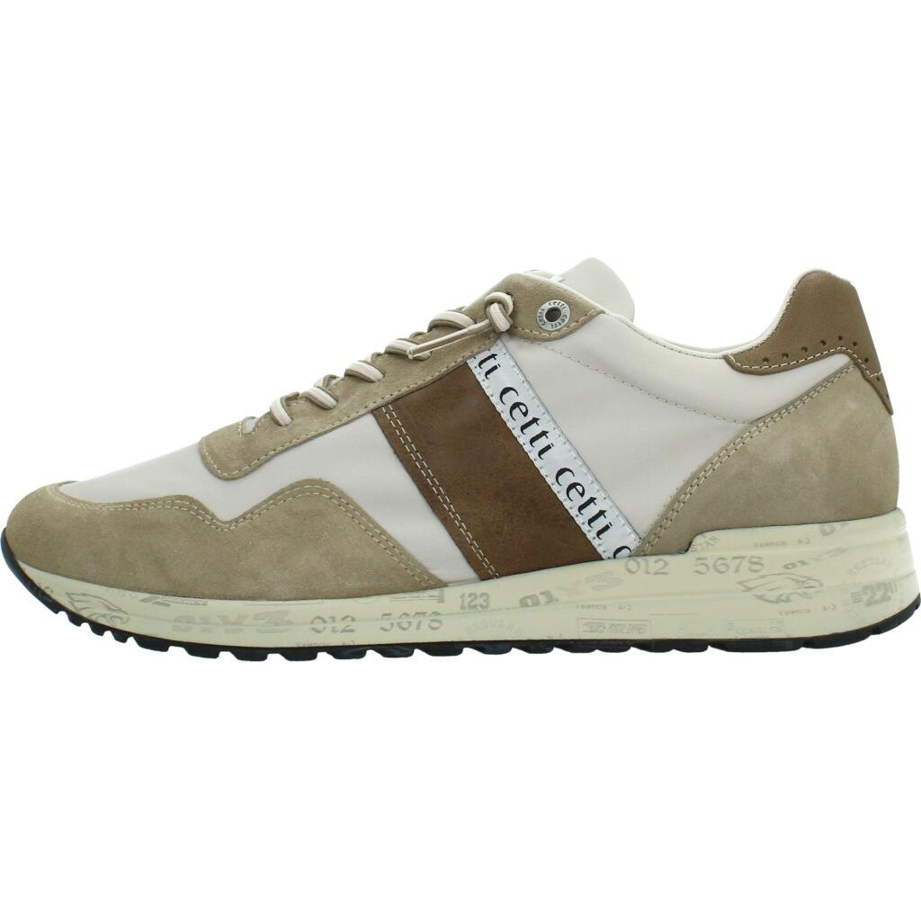 Deportivas Casual Hombre Suela Plana - Modelo C-1370 Beige 2/6