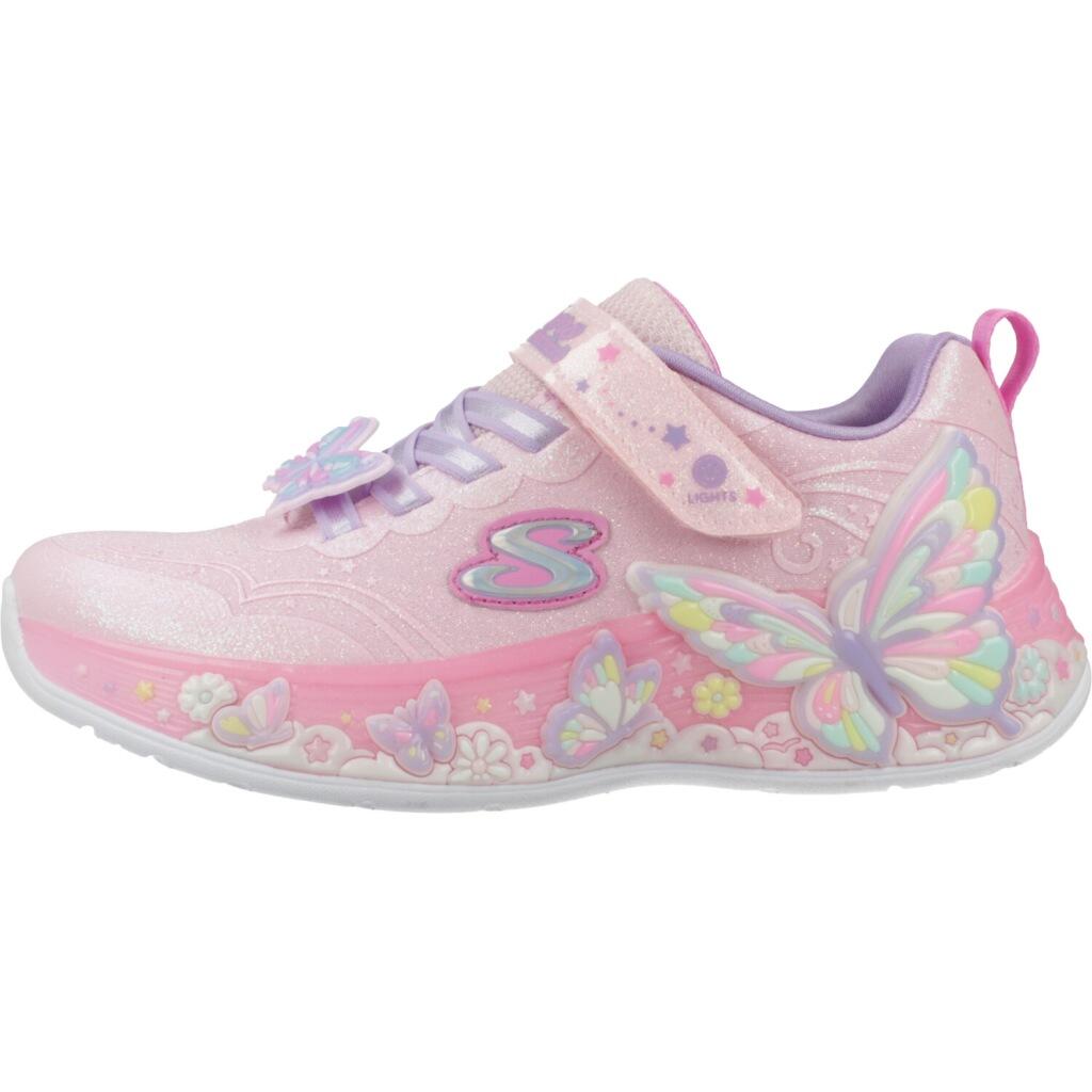 Baskets Skechers Butterfly Bliss, Rose, Enfants 2/5