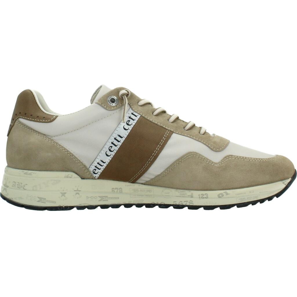 Deportivas Casual Hombre Suela Plana - Modelo C-1370 Beige 4/6
