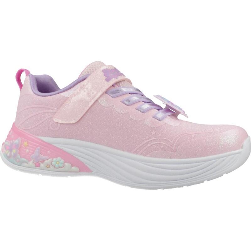Pantofi sport copii Skechers Butterfly Bliss, Roz