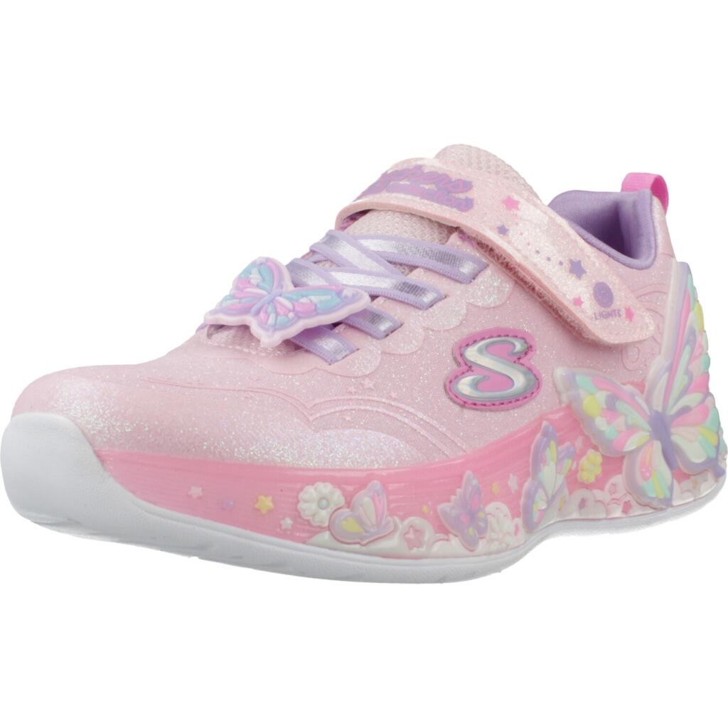 Pantofi sport copii Skechers Butterfly Bliss, Roz