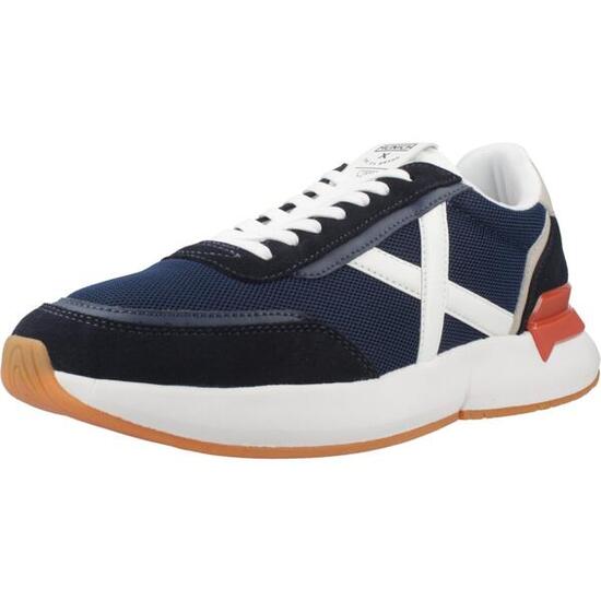MUNICH VERSUS 116 Sneakers Deportivas Azul Marino y Naranja