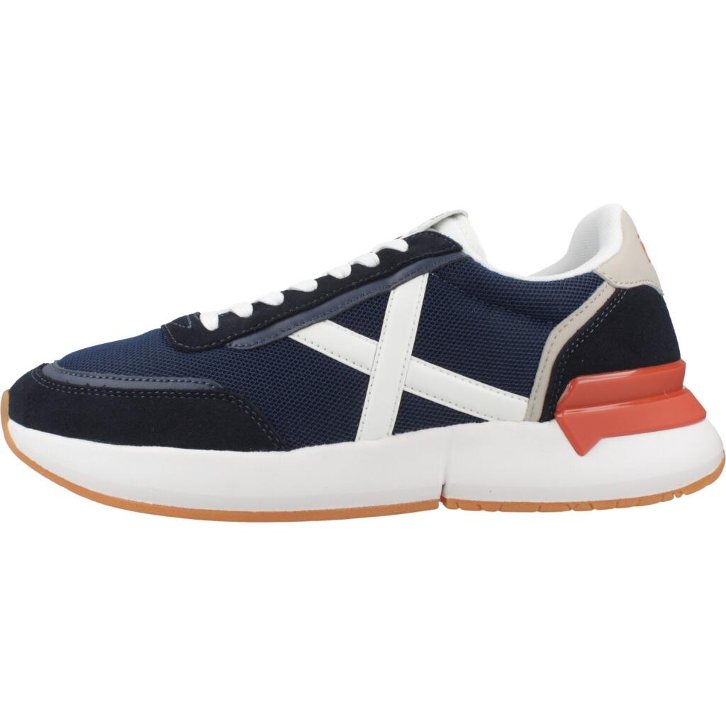 MUNICH VERSUS 116 Sneakers Sportive Blu Marino e Arancione 2/5