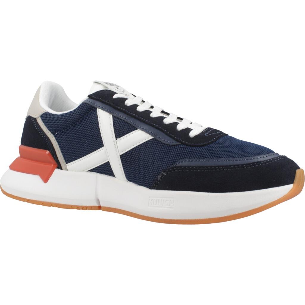MUNICH VERSUS 116 Sneakers Sportive Blu Marino e Arancione 5/5