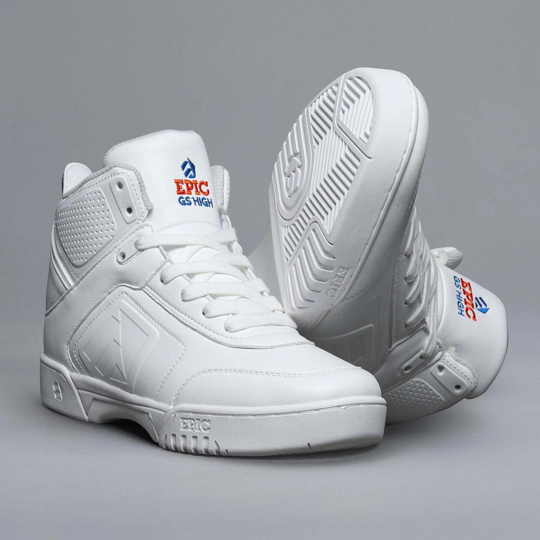 Scarpe skateboard Epic Brands Clean White 2/5