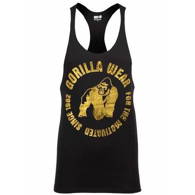 Melrose stringer - zwart/goud