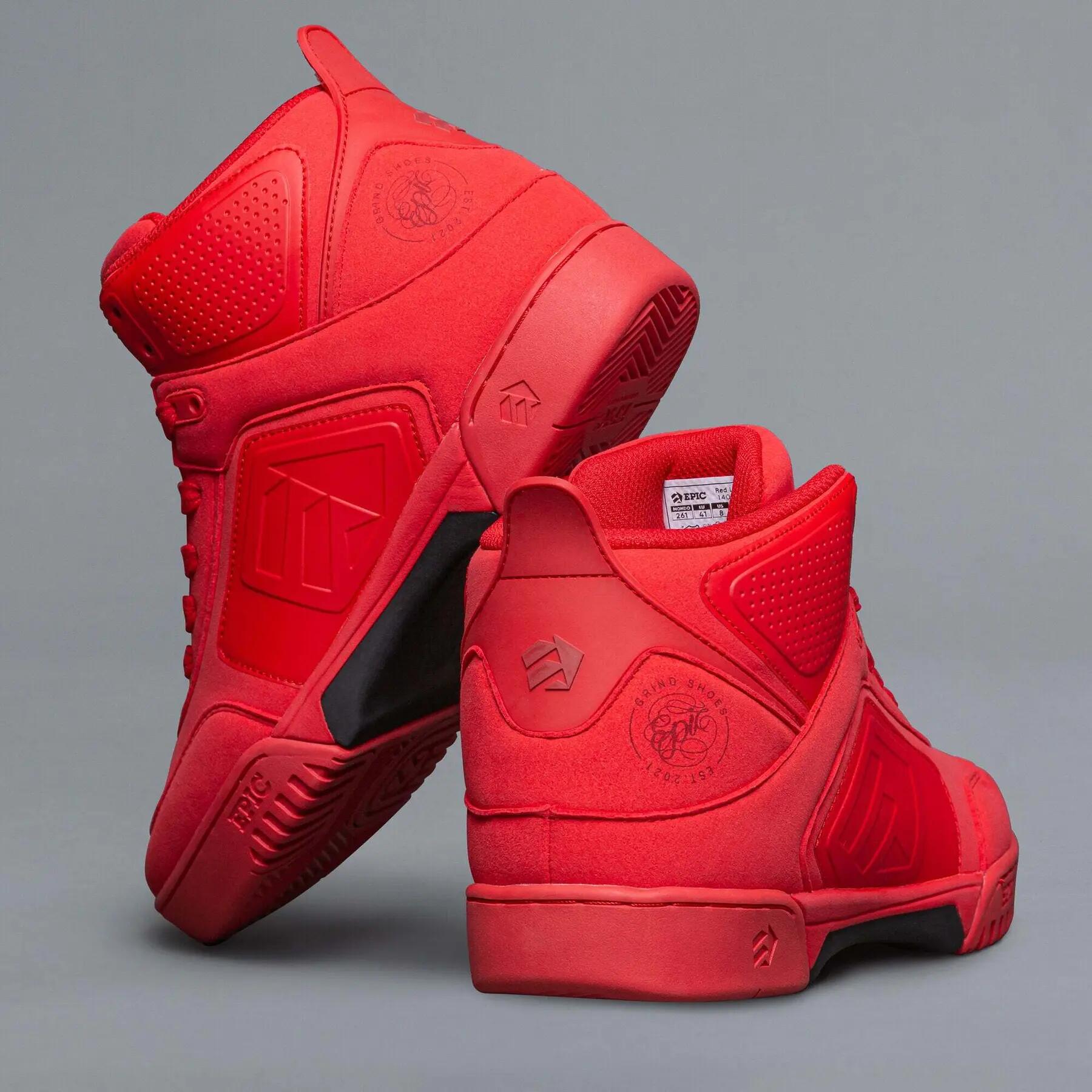 Scarpe skateboard Epic Brands Red Lava 3/5