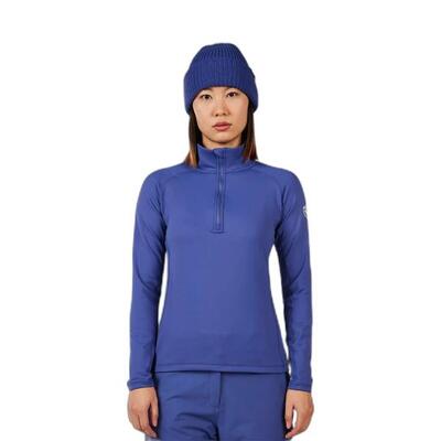 Dames ski jack 1/4 zip rossignol stretch