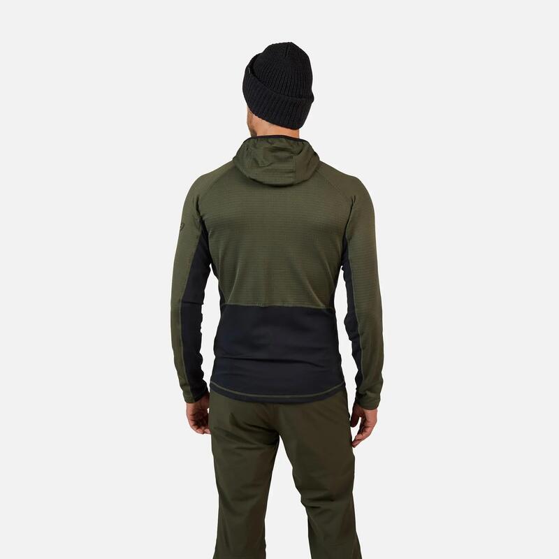 Hanorac bărbați Rossignol Blackside Mix Full Zip Hoodie Fleece