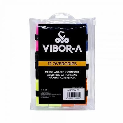 Set van 12 gladde overgrips vibora