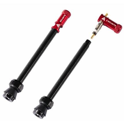 Valve et bouchons de valve demonte obus Granite Design CNC Juicy Nipples