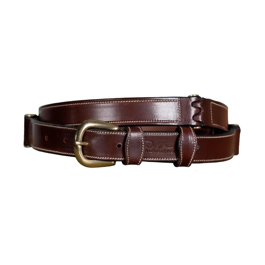 Leather belt Dy'on Plat