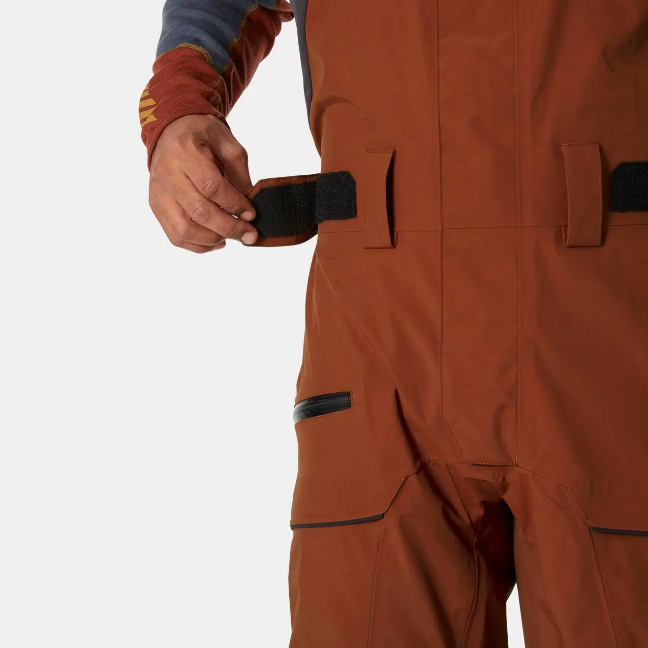 Pantaloni da sci con bretelle Helly Hansen Sogn Shell 3/7
