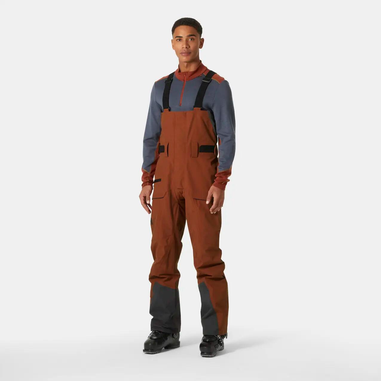 Pantaloni da sci con bretelle Helly Hansen Sogn Shell 2/7