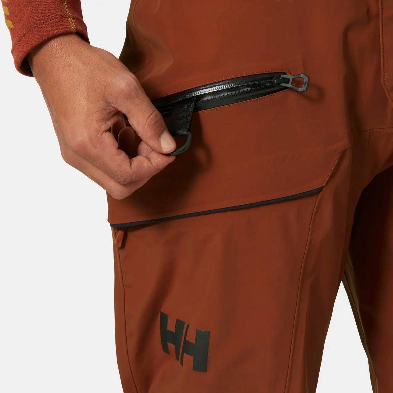 Pantaloni da sci con bretelle Helly Hansen Sogn Shell 5/7