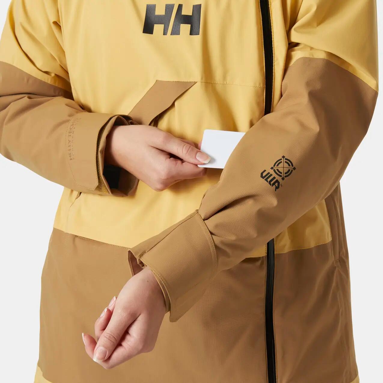 Dames ski-jack met capuchon Helly Hansen Powchaser Asym 5/6