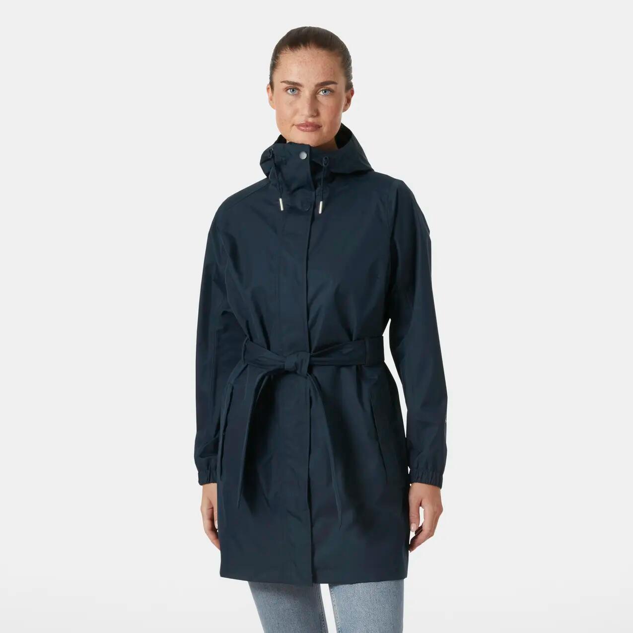 Casaco à prova de água para mulheres Helly Hansen Hh Classics Trench 2/5