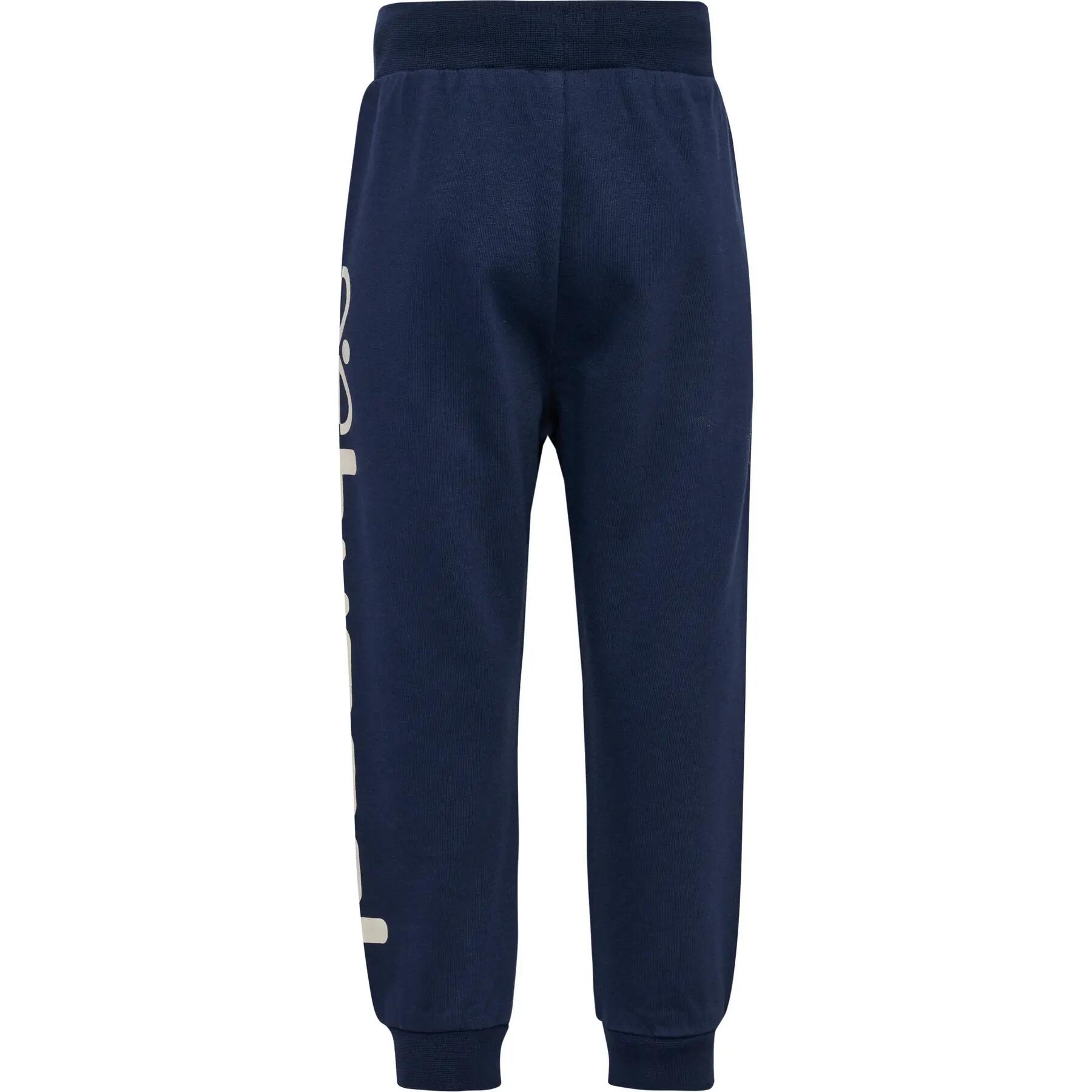 Calças de moletom para bebê menino Hummel Lime 3/4