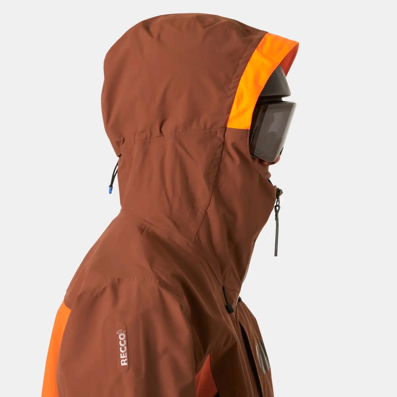 Chaqueta de esquí con capucha Helly Hansen Sogn Tinden 5/7