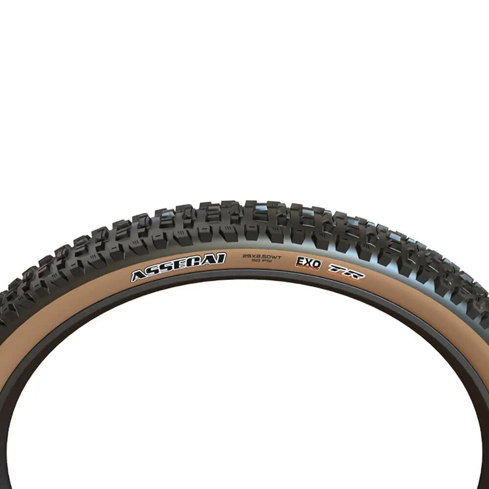 Neumático ASSEGAI - 29x2.50 WT - tr. blando - 60 TPI - Exo / TR / Tan 4/4
