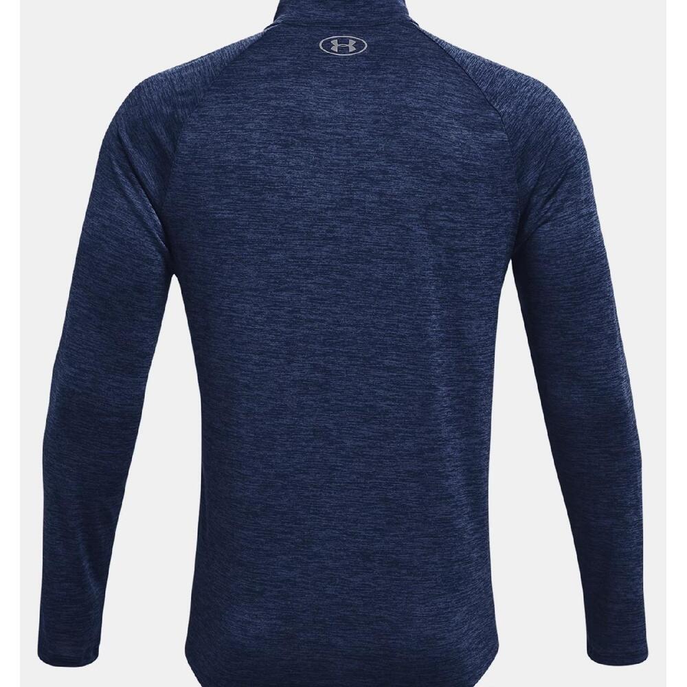 Under Armour Tech 2.0 Blue Men's 1/2 Zip Long Sleeve Top 6/6