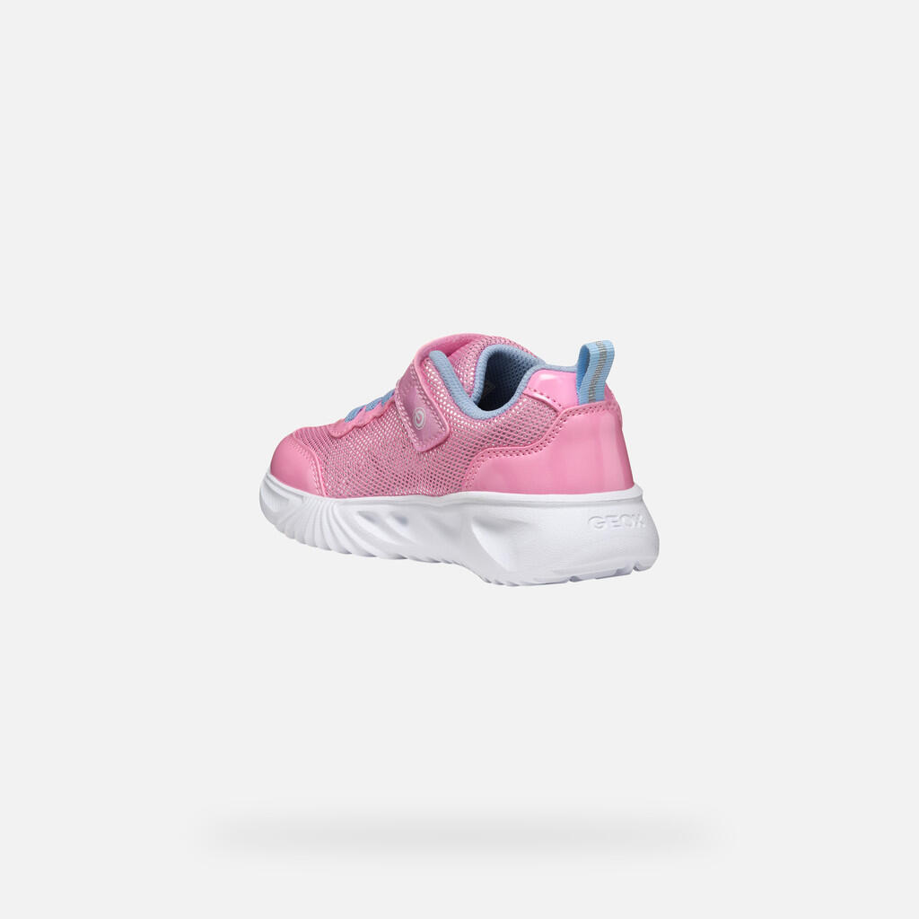 Baskets Fille ASSISTER GIRL Rose/Bleu Ciel Clair 6/7