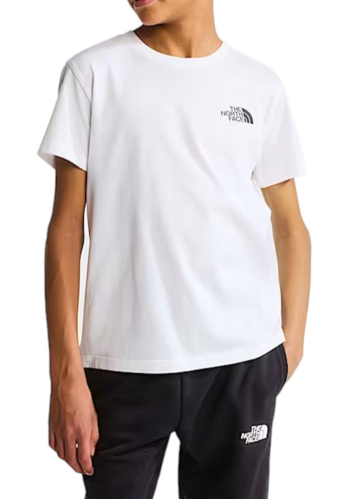 T-Shirt Simple Dome da ragazzi NF0A87T4FN4 2/4