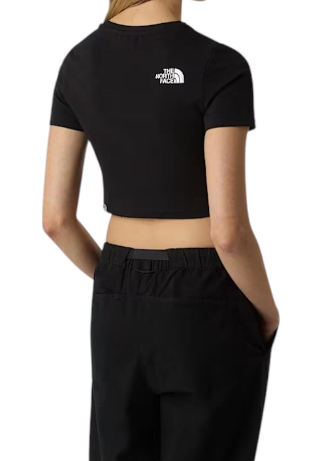 T-shirt Donna   T-shirt nero NF0A55AOJK3 4/5