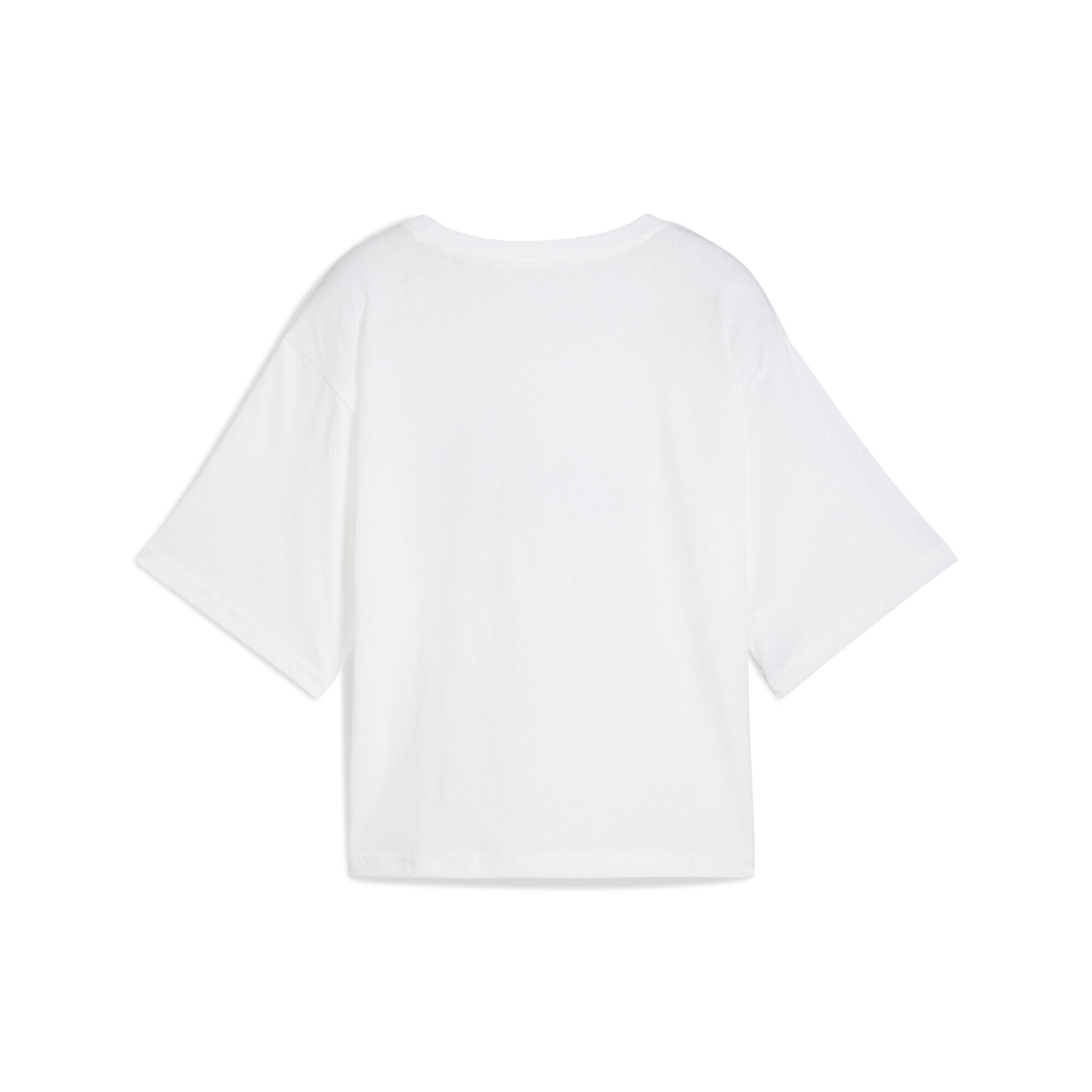 T-shirt court décontracté à logo N° 1 ESS Femme PUMA 5/5
