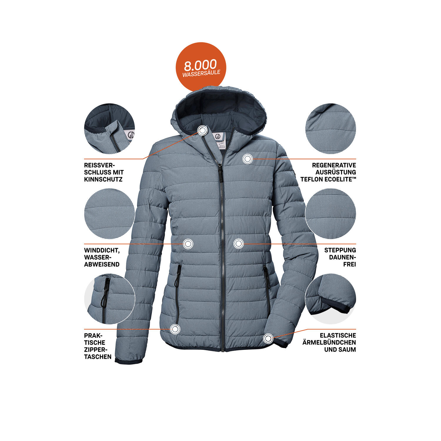Damen Steppjacke GS 65 5/7