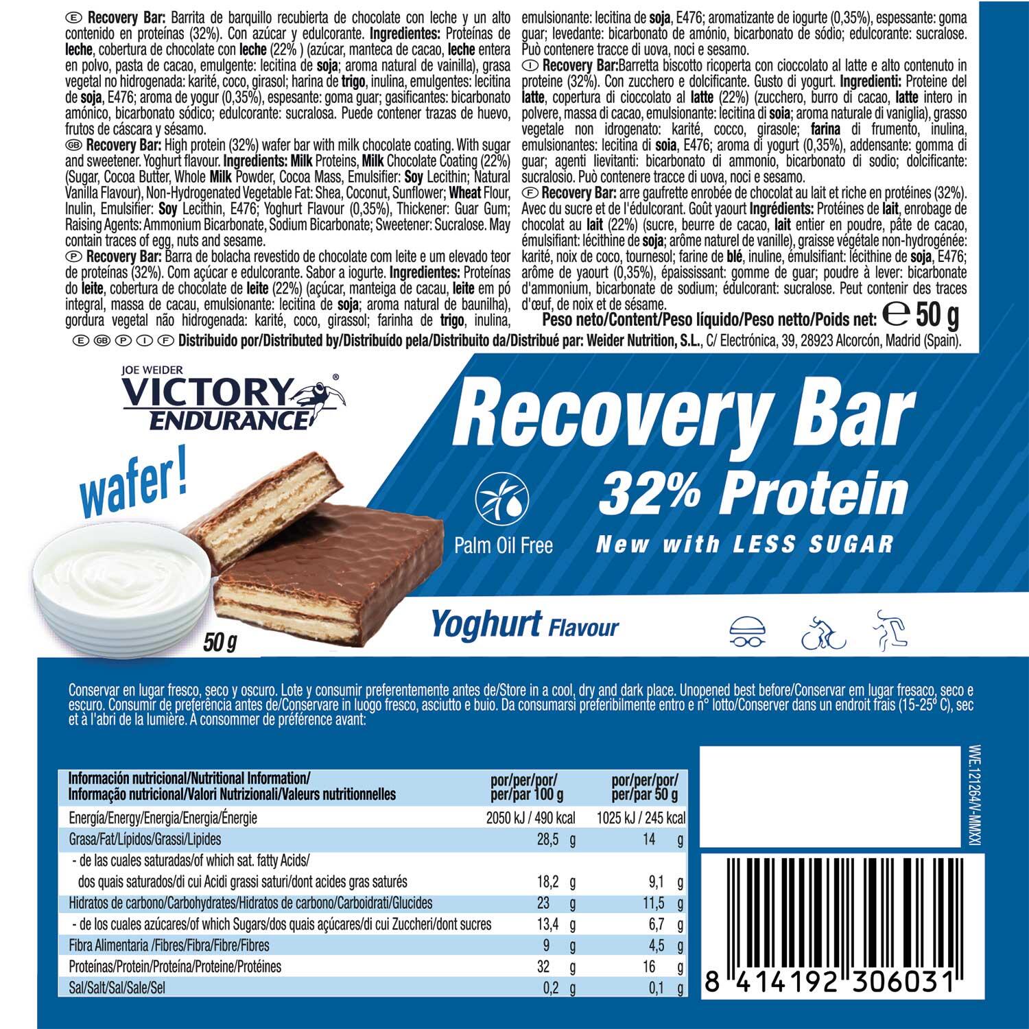 Recovery Bar, Yaourt, 12x50g 5/5