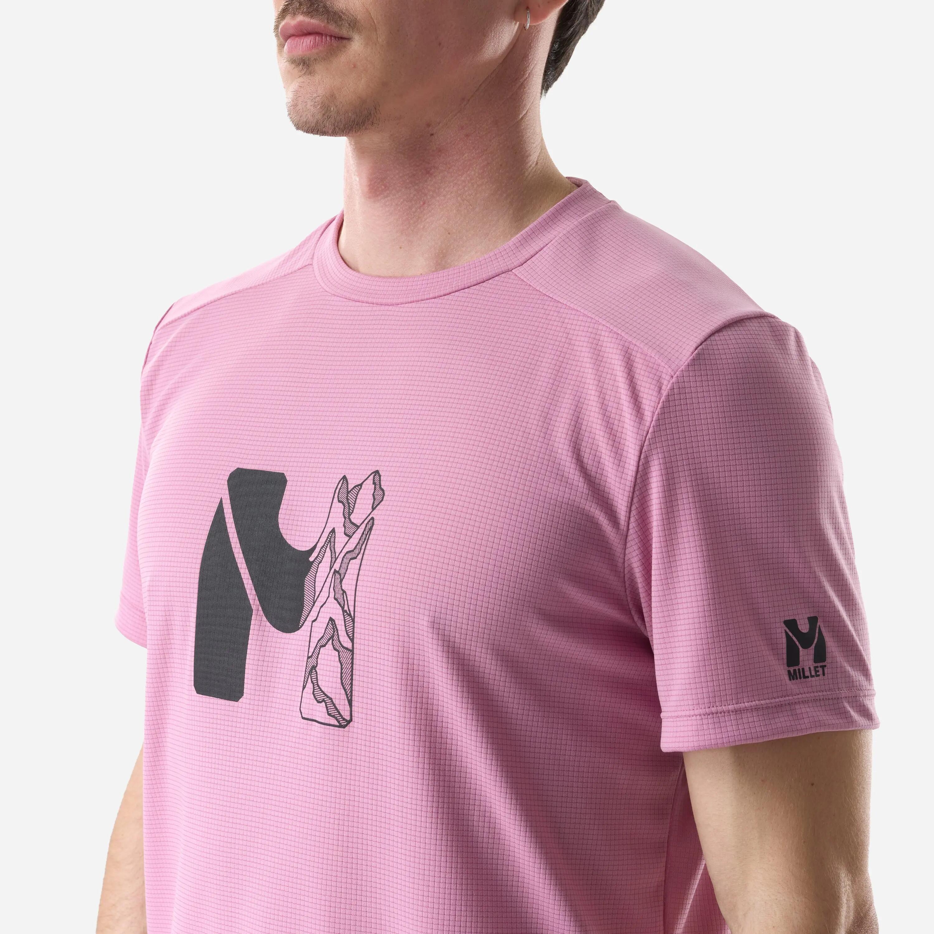 T-shirt Alpinismo Uomini  KAMET MAP 5/5