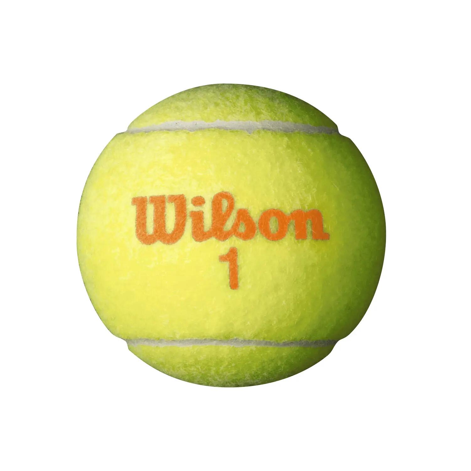 Wilson Starter Tennis Balls - Yellow/Orange (3-Pack) 4/4