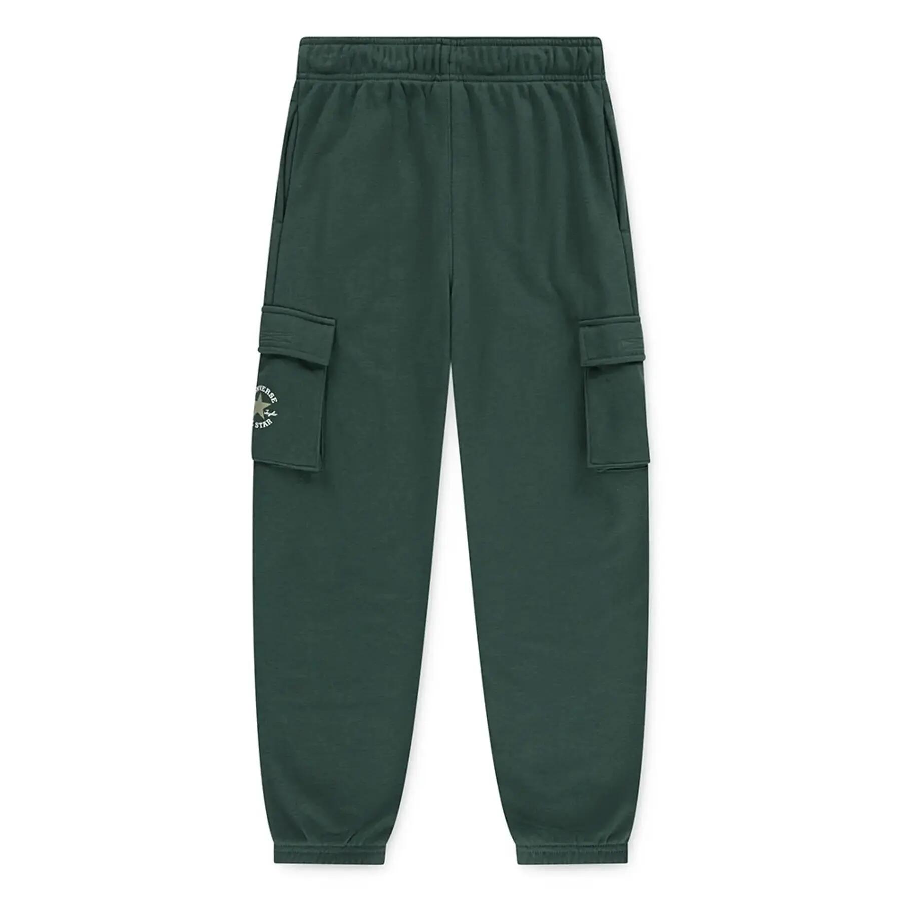 Pantalon de jogging avec poches latérales enfant Converse CNBV Dctp Silicone Pat 2/4