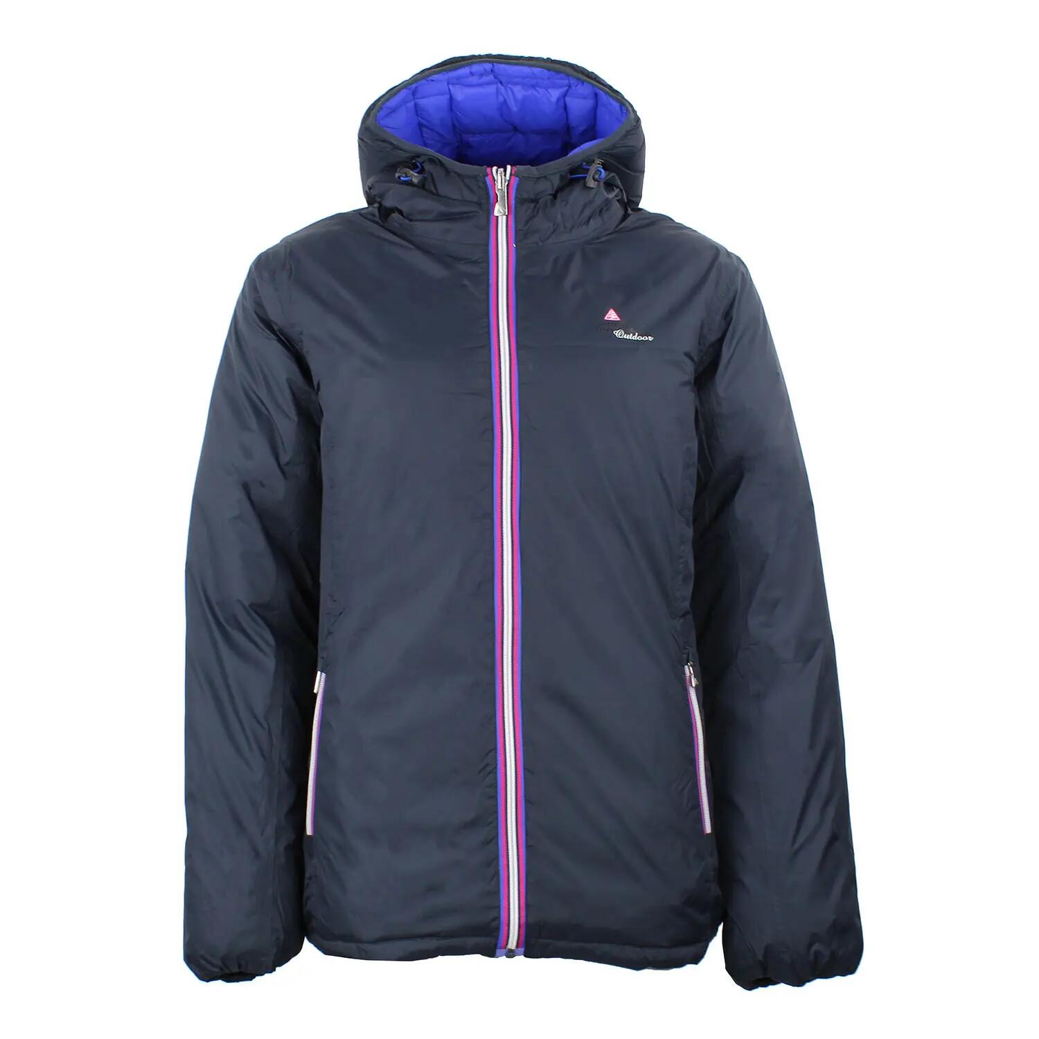 Reversible ski jacket for women Peak Mountain Awa 3/6