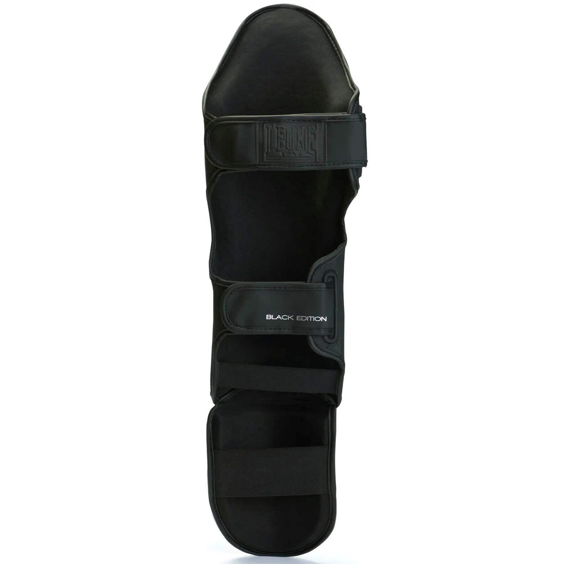Scheenbeen- en voetbescherming Black edition LEONE 6/7