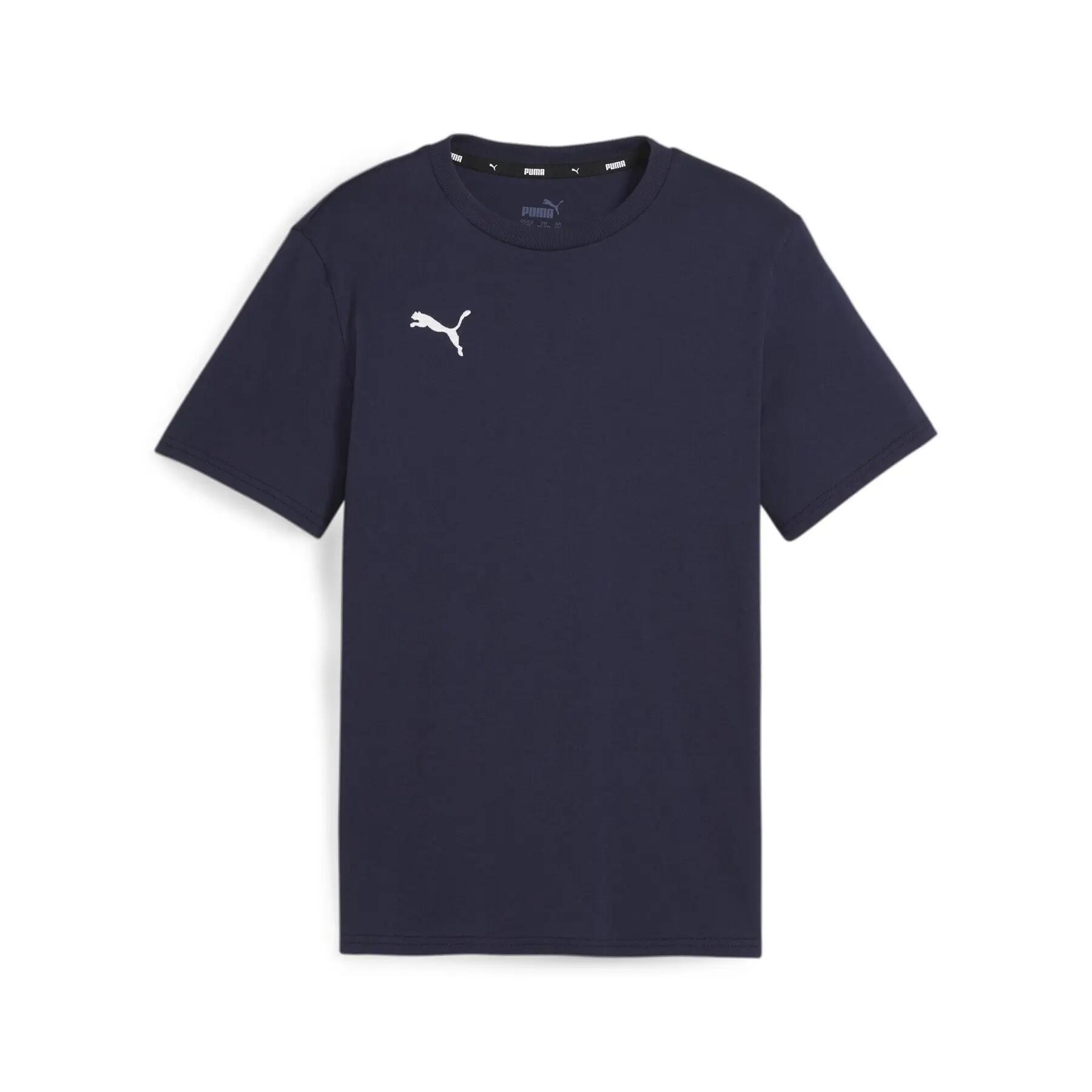 Tricou pentru copii Puma Teamgoal Casuals Tee Jr Blue
