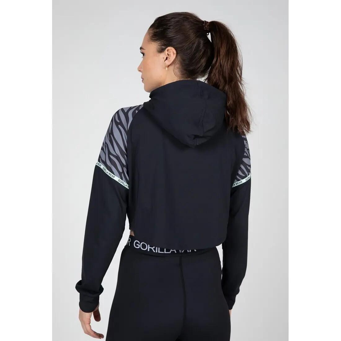 Zion Cropped Felpa - Nero 6/7