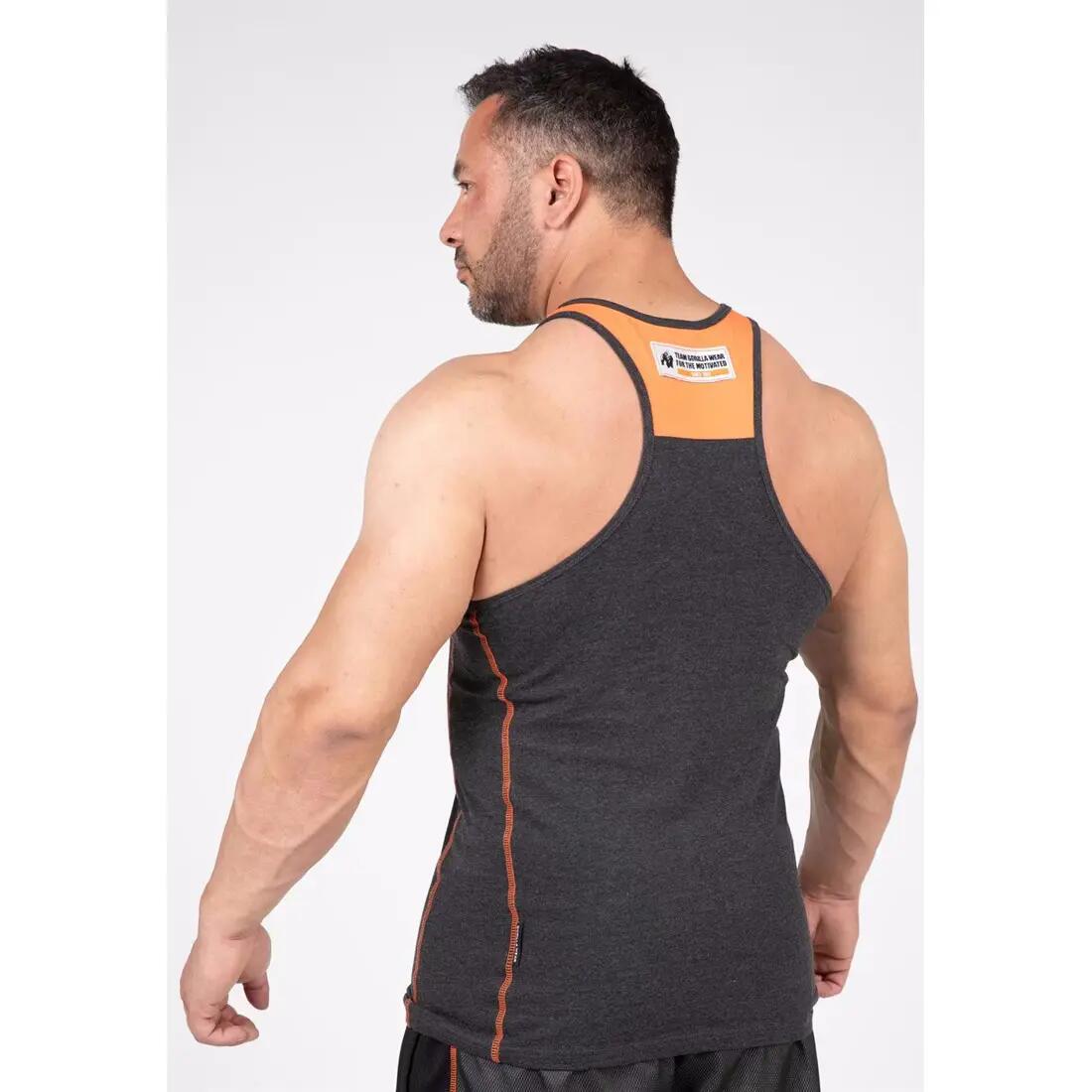 Wallace Camiseta de tirantes - gris/Naranja 5/5