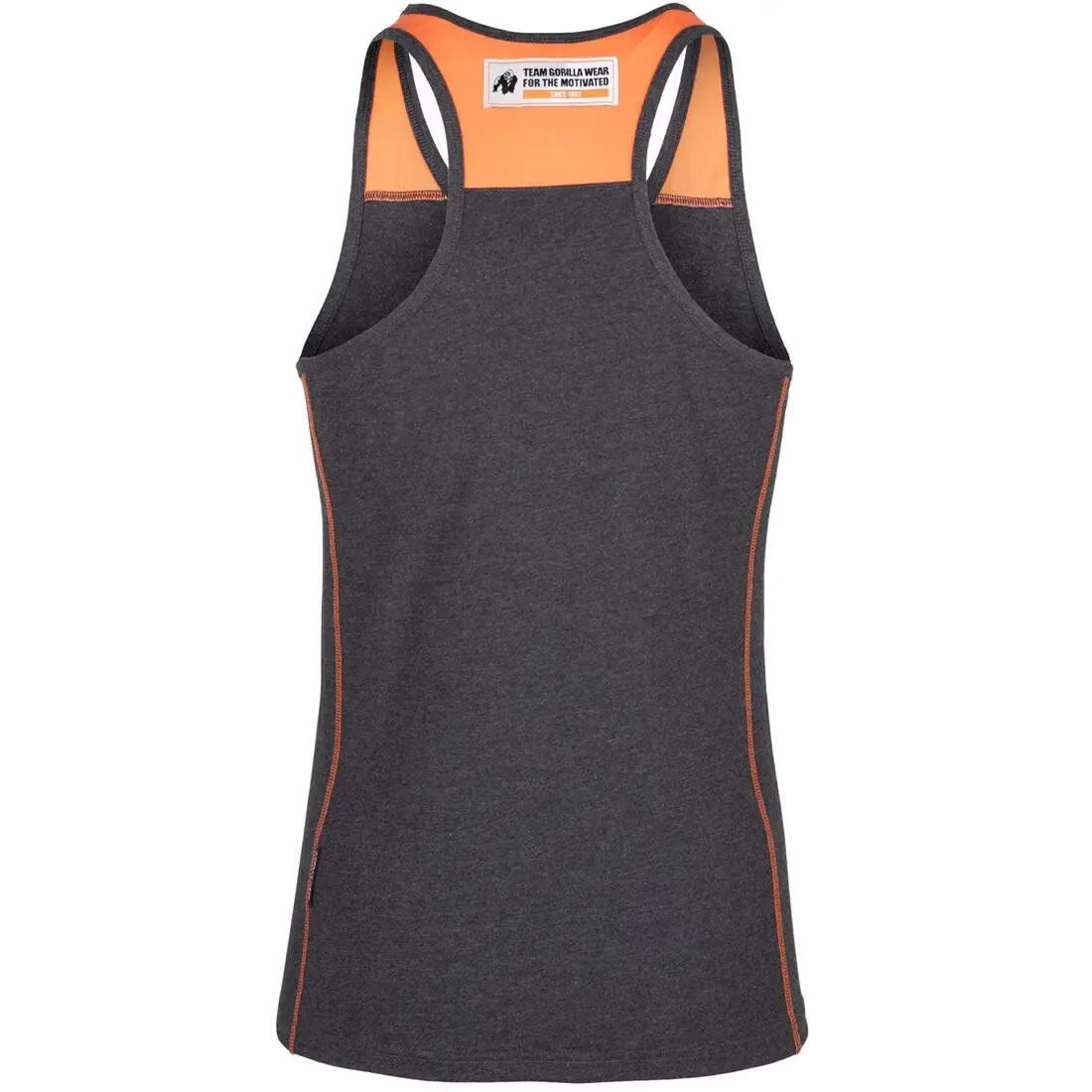 Wallace Camiseta de tirantes - gris/Naranja 4/5