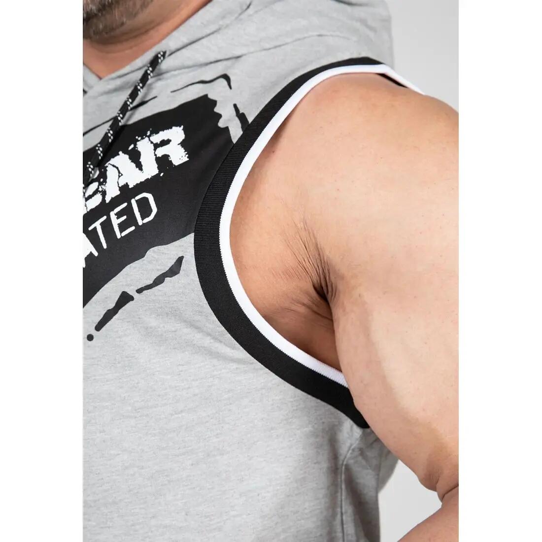 Loretto Encapuchado Camiseta de tirantes - gris Melange 6/7