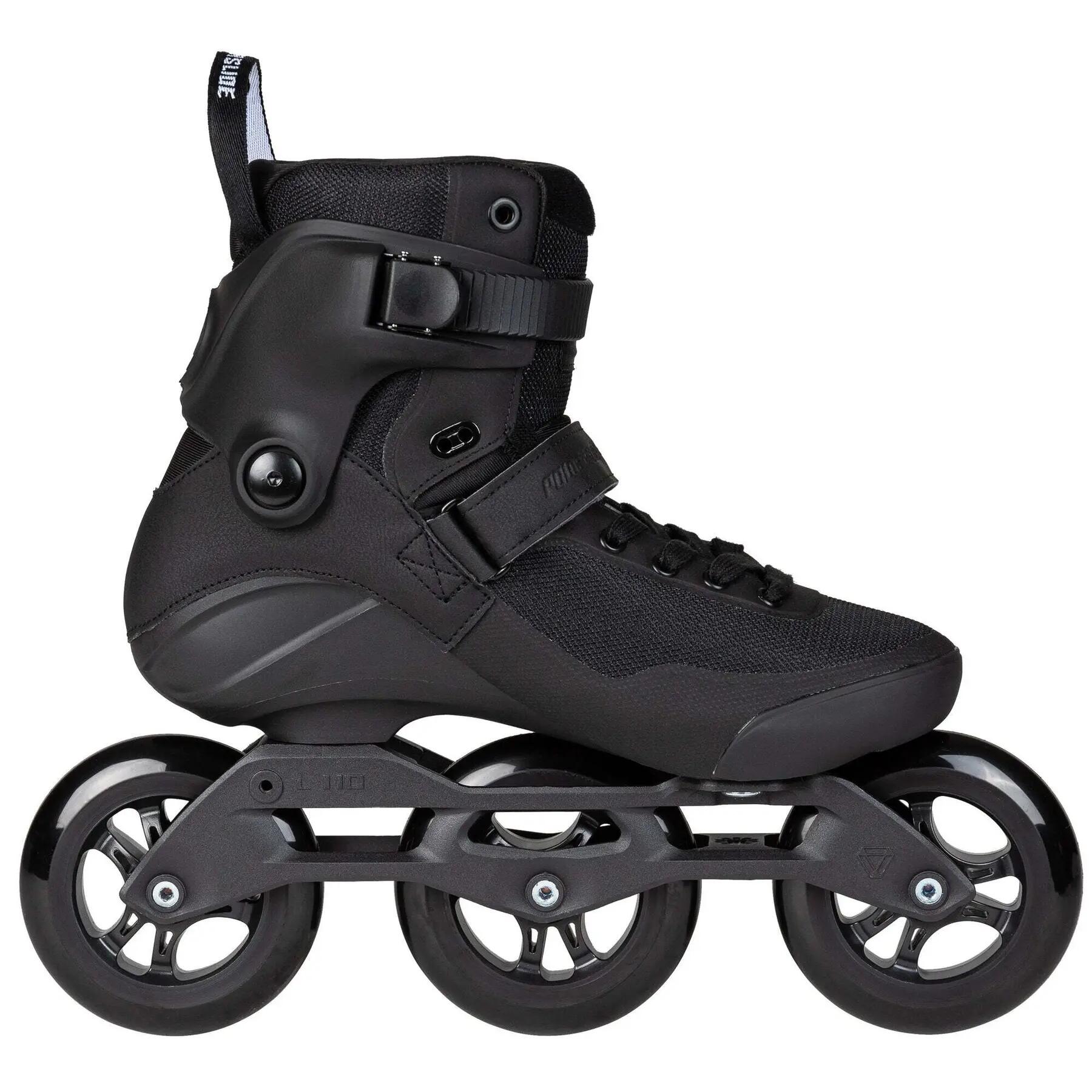 Freeskate Inlineskate Powerslide  Triple Black 110 2/7