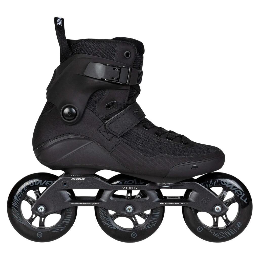 Freeskate in-line skating Powerslide  Triple Black 110