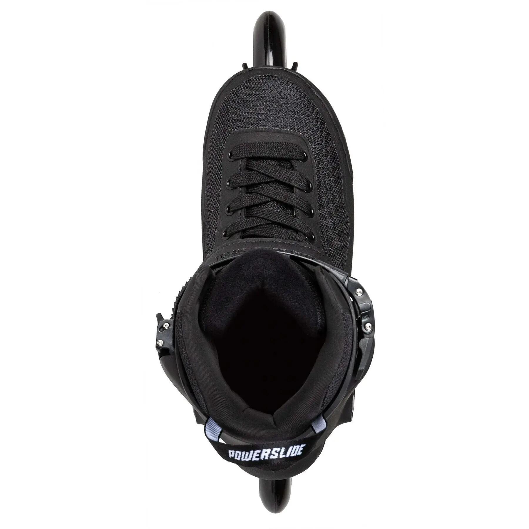 Freeskate Inlineskate Powerslide  Triple Black 110 4/7