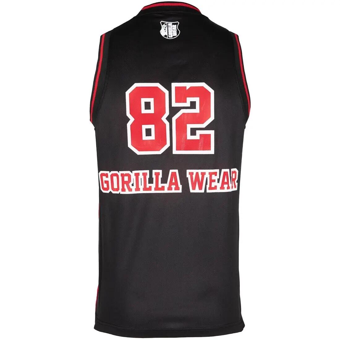 San Mateo Jersey Canotta - Nero/Rosso 4/6