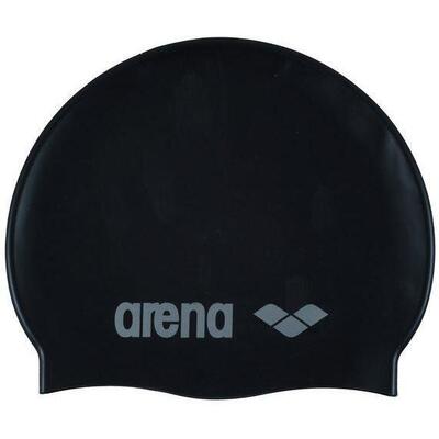 Arena kinder badmuts classic silicone denim