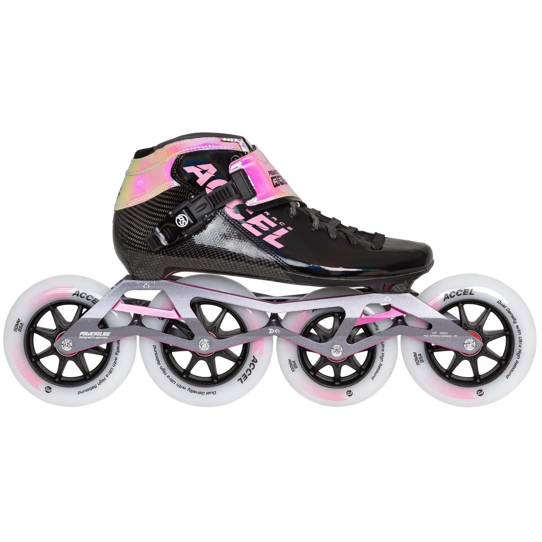 POWERSLIDE Rychlostní kolečkové brusle Powerslide Accel Race 110/100