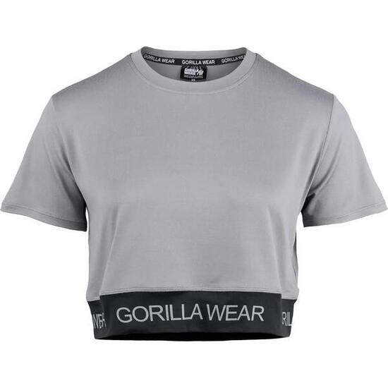 Colby Cropped Camiseta - Negro